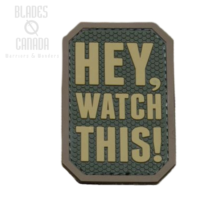 Mil-Spec Monkey Patch - Hey Watch This PVC